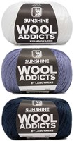 Wooladdicts Strong Spirit Trui Breipakket 2 L/XL White/Blue