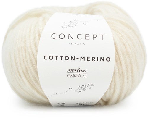 Cotton-Merino Vest Breipakket 1 L