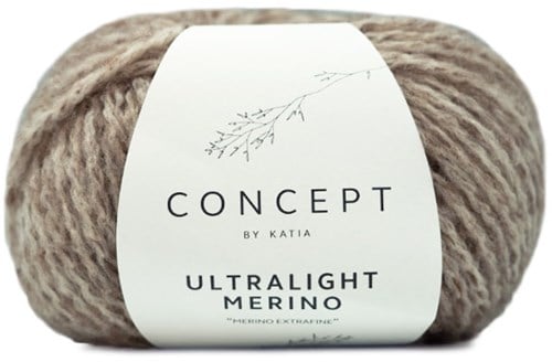 Ultralight Merino Kabelvest Breipakket 1 M
