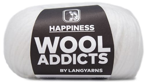 Wooladdicts Outdream Yourself Vest Breipakket 1 M White