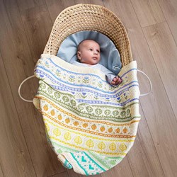 Katia Rainbow Garden KAL 2026 Kit  Mintgroen (S2  koele tinten)