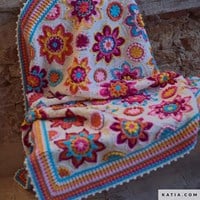 Flowers Forever CAL 2025 Haakpakket Katia UNICO-2