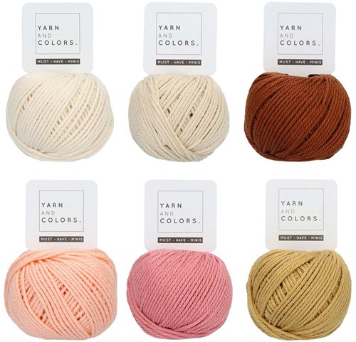 Wolplein Regenboog Wagenhanger Haakpakket 3 Vintage pink