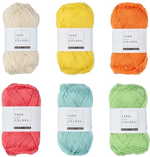 Wolplein Regenboog Mobiel Haakpakket 1 Pastel