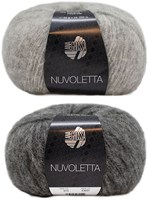 Nuvoletta Raglanmantel Breipakket 2 Light/Dark Grey 48/50