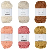 Wolplein Regenboog Mobiel Haakpakket 3 Vintage pink