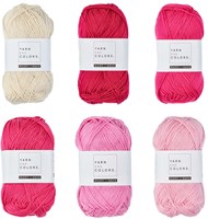Wolplein Regenboog Mobiel Haakpakket 4 Girly