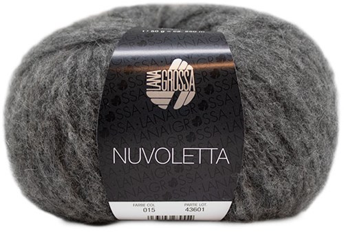 Nuvoletta Lang Vest Breipakket 2 Dark grey 36/40