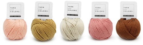 Wolplein Regenboog Punchpakket 3 Vintage pink
