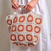 knipmode granny square tas