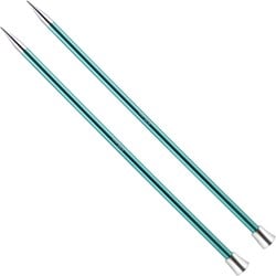 Knitpro Zing Breinaalden 40cm 8mm | Turquoise