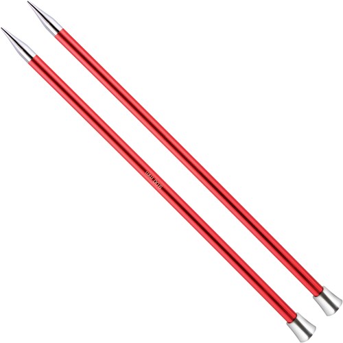 KnitPro Zing breinaald 40cm 9mm | Kersenrood