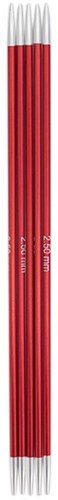 KnitPro Zing Sokkennaalden 15cm 2,5mm-2