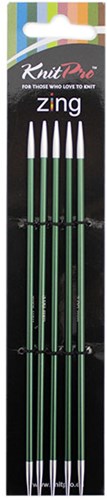 KnitPro Zing Sokkennaalden 15cm 3,0mm