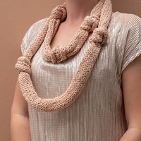 Breipatroon Yarn and Colors Knot a Scarf-3