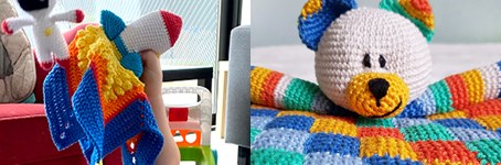 Knuffeldoekjes haken en breien voor de allerkleinsten