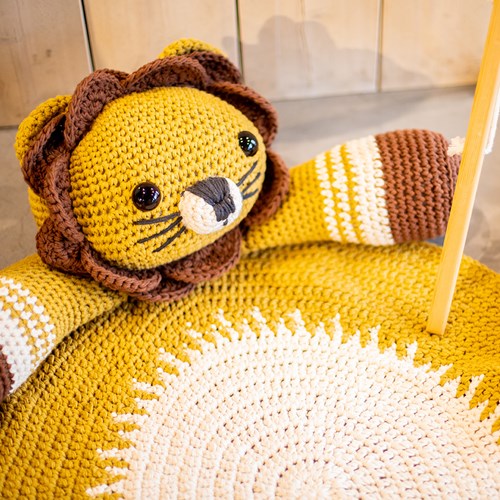 Knuffelkleed Leeuw Haakpakket-2
