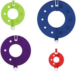 KnitPro Split Pompon Maker – Set van 4 maten