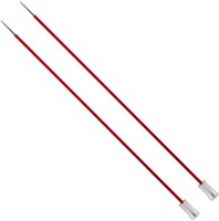 Knitpro Zing Breinaalden 40cm 2.5mm | Granaat