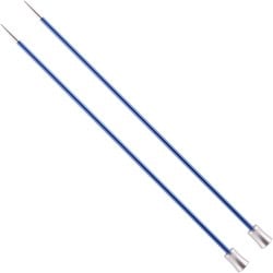 Knitpro Zing Breinaalden 40cm 4mm | Blauw