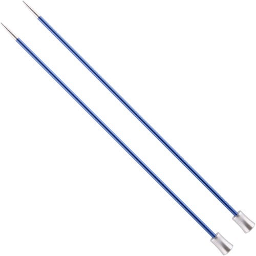 Knitpro Zing Breinaalden 40cm 4mm | Blauw