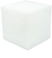 Durable Schuimrubber Kubus 10 x 10cm