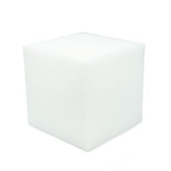 Durable Schuimrubber Kubus 10 x 10cm