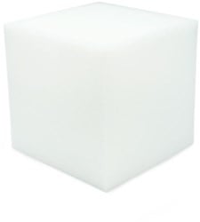 Durable Schuimrubber Kubus 10 x 10cm