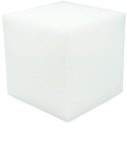 Durable Schuimrubber Kubus 10 x 10cm