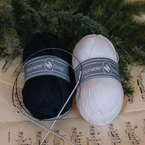Breipatroon Durable December Snow Socks