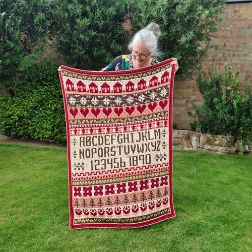 Rosina Plane - Lakenham Sampler Blanket CAL Vintage Haakpakket