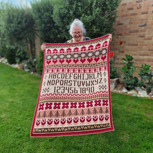 Rosina Plane - Lakenham Sampler Blanket CAL Vintage Haakpakket-2