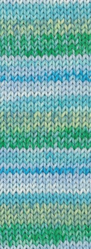 Lana Grossa Landlust Die Sockenwolle 426 Groen/blauw/lichtgrijs/lichtturquoise/turquoise blauw/grijs/lichtgroen-3