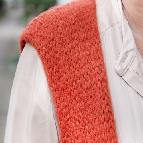 Lang Vest Zonder Mouw Breipakket Elegant