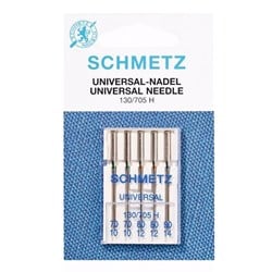 Schmetz Universeel Naalden Dikte 70 t/m 90 - 1 x 5 Naalden op kaart