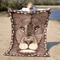 Zen Tangle Lion - AdO Crochet Garen- en Haakpakket Mozaïek Must-Have