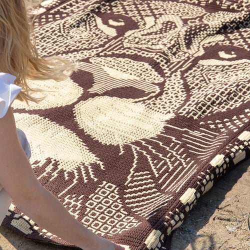 Zen Tangle Lion - AdO Crochet Garen- en Haakpakket Mozaïek Special DK-3