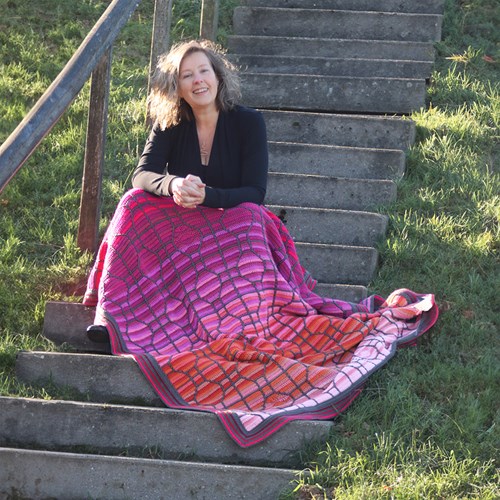 Maud Akkermans - Let It Glass Deken  Garenpakket Summer Edition-3