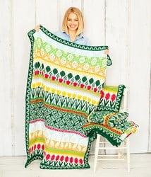 Letitia's Garden Blanket CAL Garenpakket 1 Cottage Garden S