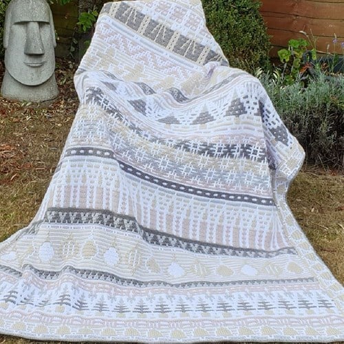 Letitia's Holiday Blanket MAL Garenpakket 1 Country S-3