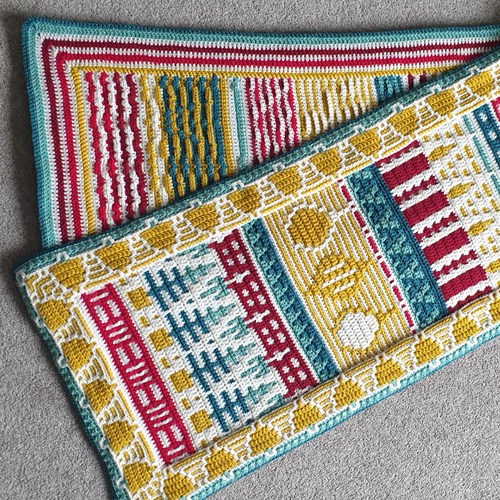Letitia's Holiday Table Runner MAL Garenpakket 1 Country