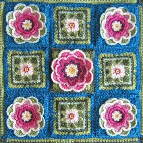 Lily Pond Blanket CAL 2015 Garenpakket-3