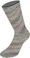 Lana Grossa Meilenweit 100 Spots 7043 Licht/Muisgrijs/Ecru/Roze/Turquoise/Roze/Geel-3