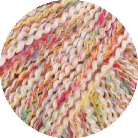 Lana Grossa Maglia 001 Ruw wit/rood/groen/geel/lichtblauw-2