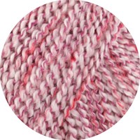 Lana Grossa Maglia 014 Ruw wit/cyclamen/rood/roze-2