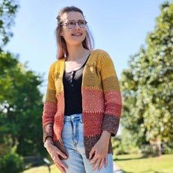 Marigold Cardigan - Its Annemade Garen- & Haakpakket (Scheepjes Stone Washed)