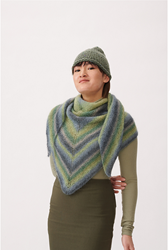 Essentials Super Kid Mohair Loves Silk Print Sjaal Breipakket