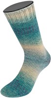 Lana Grossa Meilenweit 100 Alpaca Print 2203 Hellpetrol/Petrolgrün/Rotviolett/Graubeige/Helltürkisgrün/Türkis/Beere-3