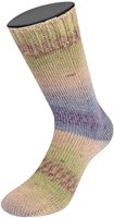 Lana Grossa Meilenweit 100 Alpaca Print 2204 Kiwi/Beere/Sandbeige/Grau-/Taubenblau/Rotviolett-3