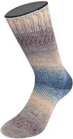 Lana Grossa Meilenweit 100 Alpaca Print 2205 Tauben-/Graublau/Graubeige/Hell-/Nebelgrau/Pflaume-3